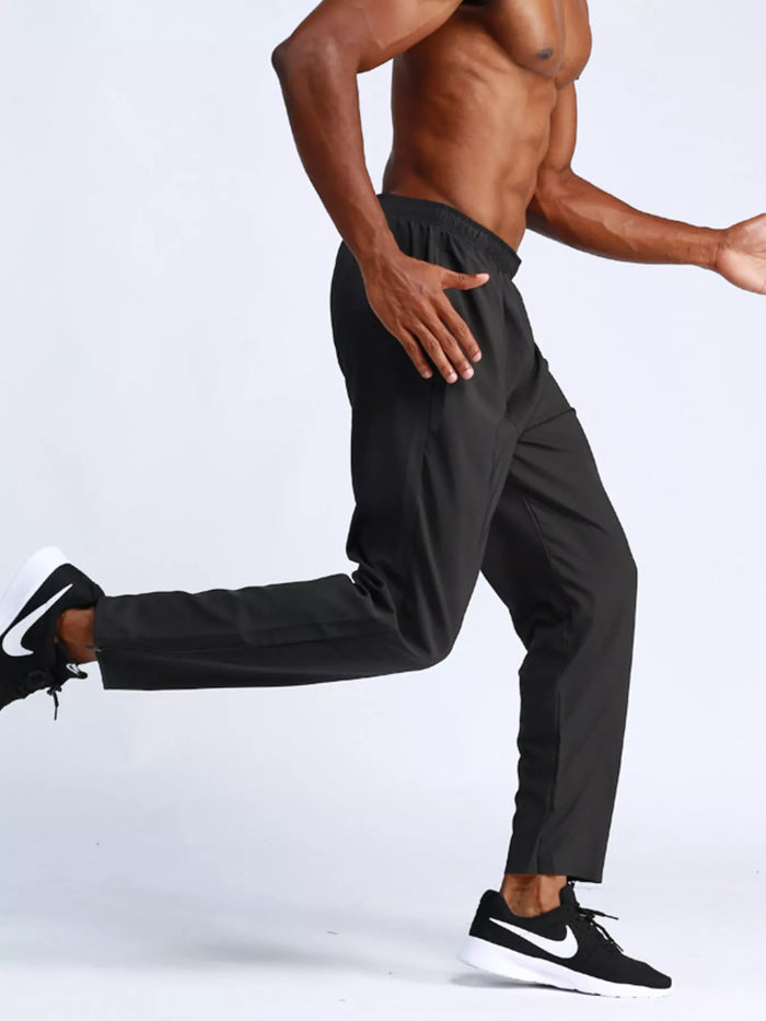 Men's Full Size Lightweight Running Active Pants Plus Size