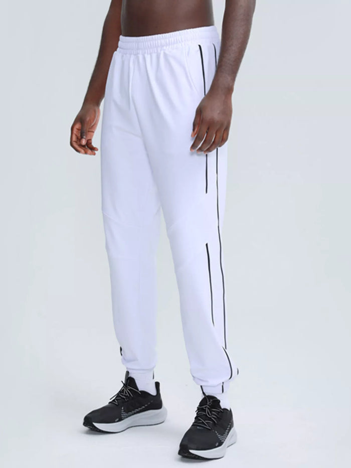 Men's Active Pants with Side Stripe