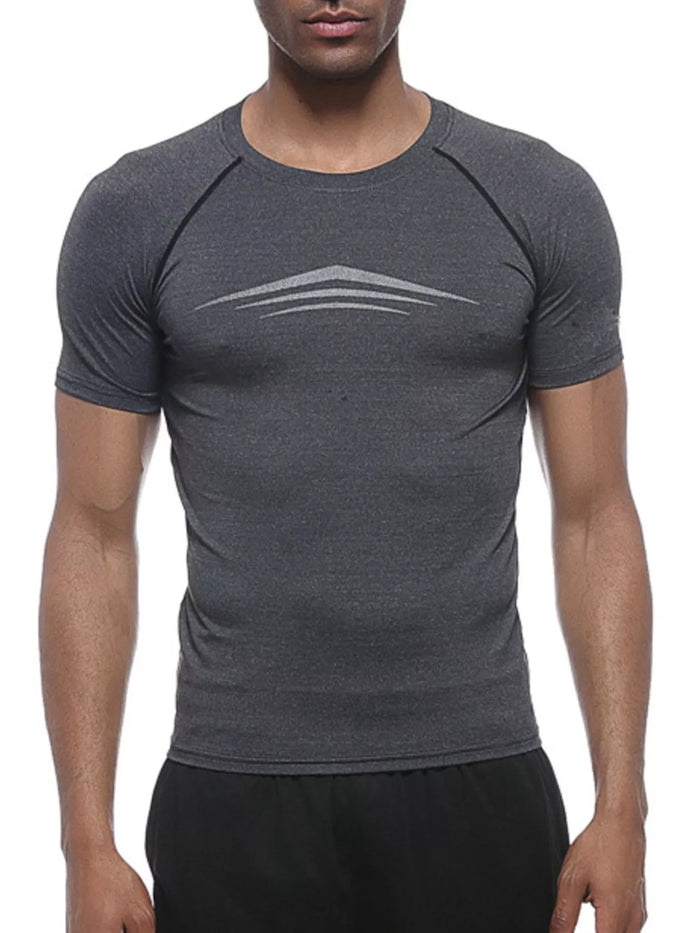 Men's Round Neck Active T-Shirt
