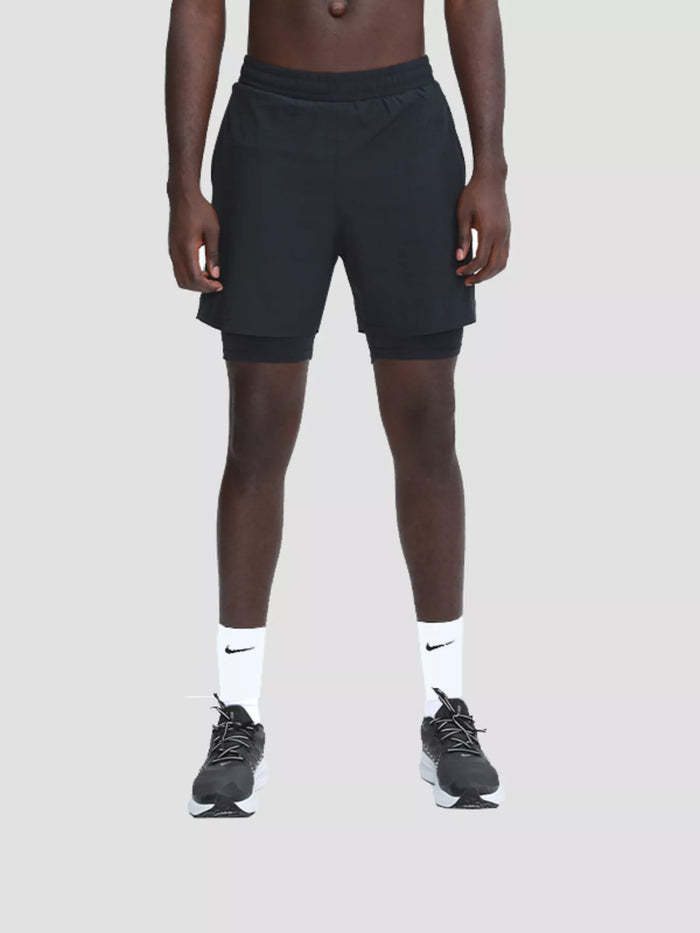 Men's Plus Size Elastic Waist Active Shorts