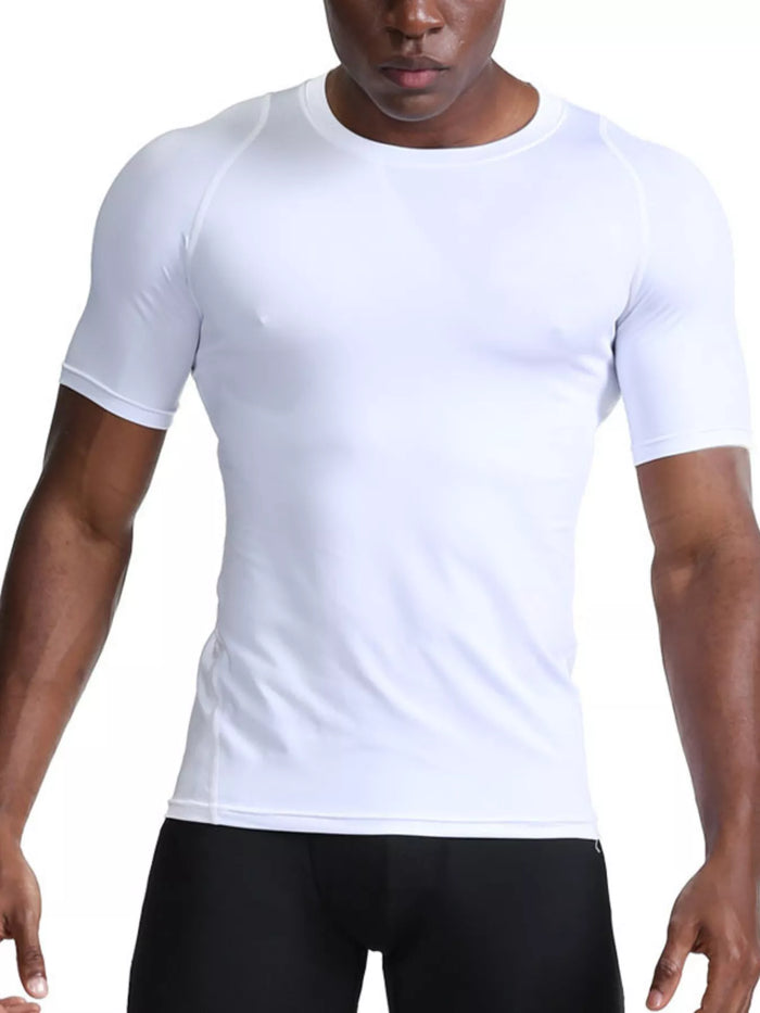 Men's Full Size Quick-Dry Active T-Shirt Plus Size