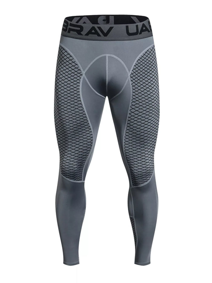 Men's Full Size Breathable Active Leggings Plus Size