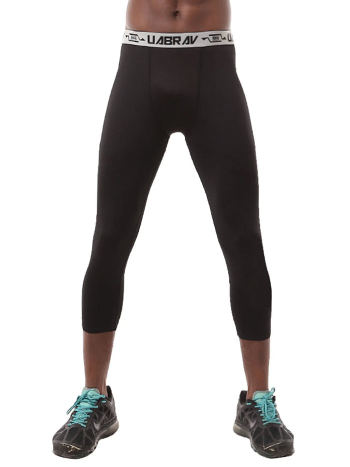Men's High Waist Active Leggings